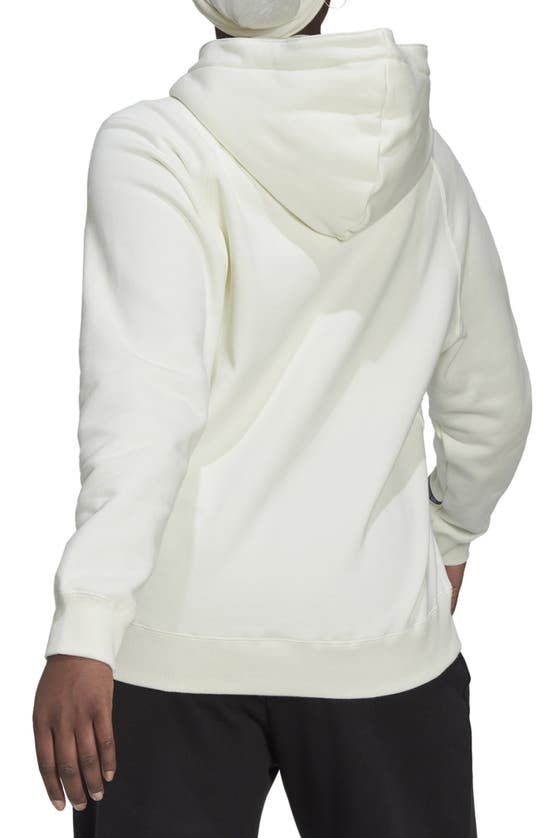 Adidas Sportswear Oversize Hoodie In Off White