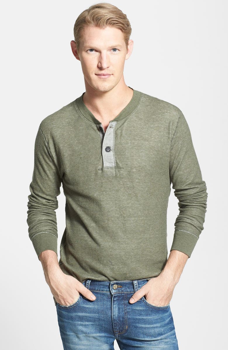 Grayers 'Double Cloth' Modern Fit Henley | Nordstrom