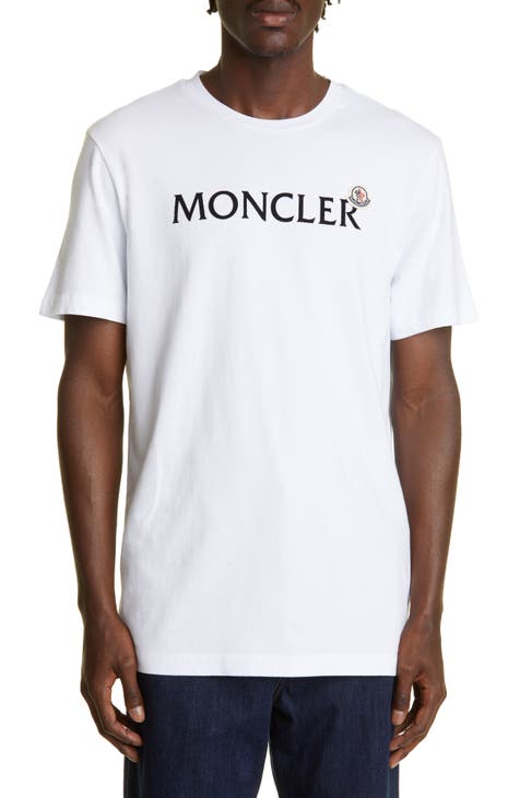 Moncler logo-patch long-sleeve T-shirt, Green