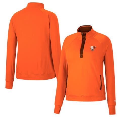 Toddler Orange Bowling Green St. Falcons Quarter-Zip Jacket Size:3T