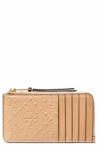 Tory Burch Robinson Pebbled Leather Card Case | Nordstrom