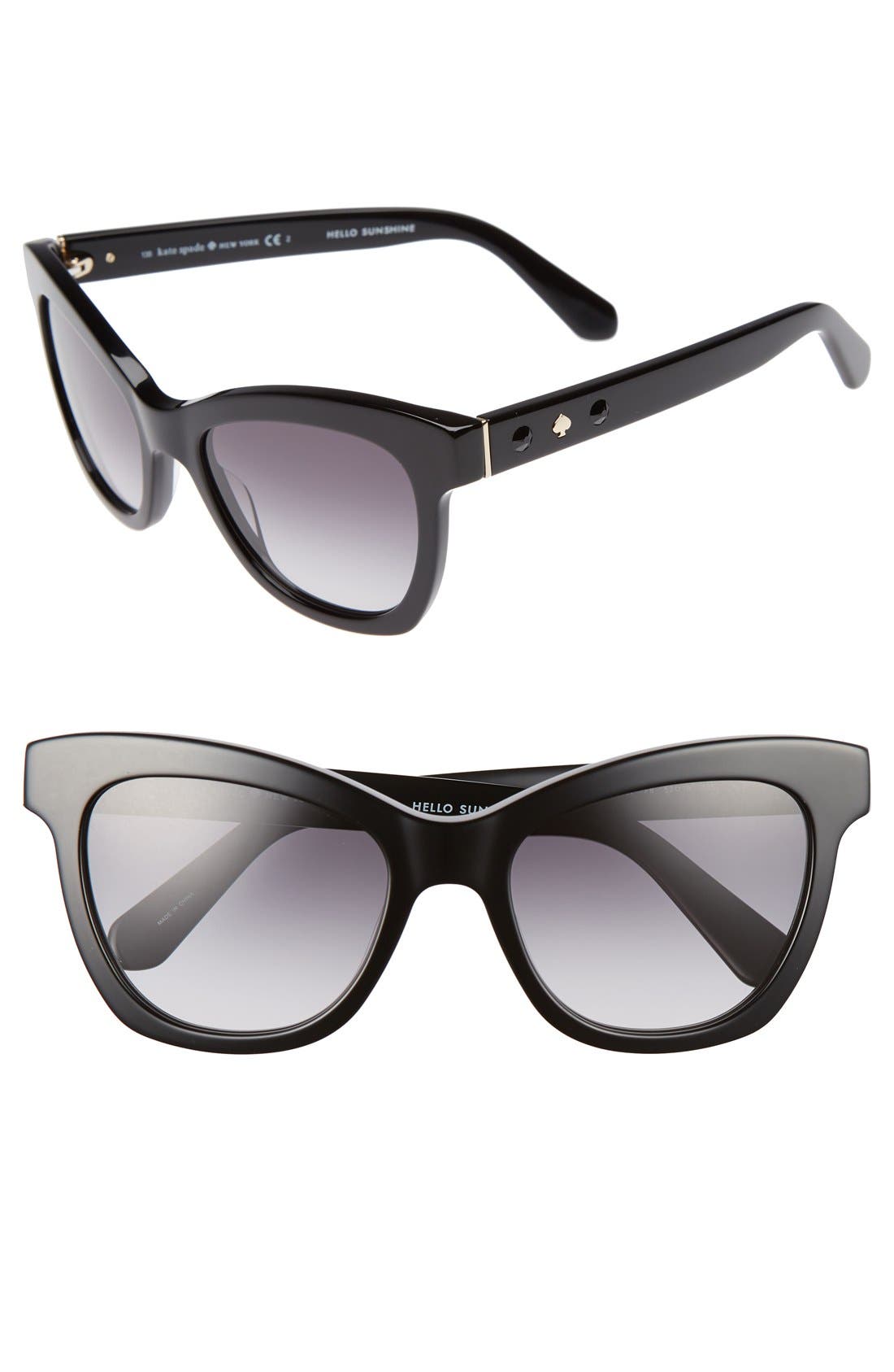 kate spade new york 'krissy' 52mm cat eye sunglasses Nordstrom