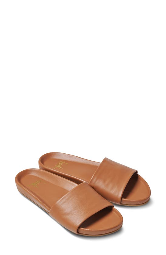 Shop Beek Gallito Slide Sandal In Tan