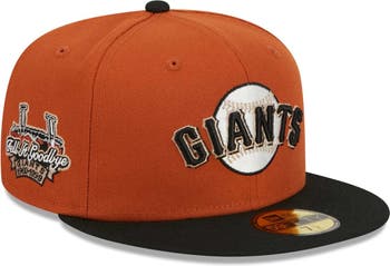 New Era Men's New Era Orange/Black San Francisco Giants 59FIFTY Fitted Hat