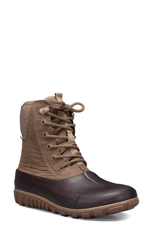 Bogs Casual Tall Lace-Up Boot in Tan