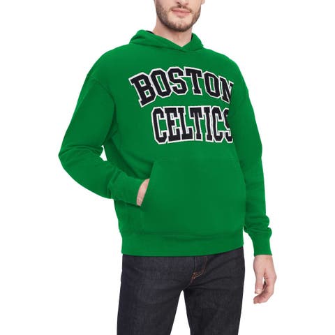 Men's Tommy Jeans Kelly Green Boston Celtics Greyson Pullover Hoodie