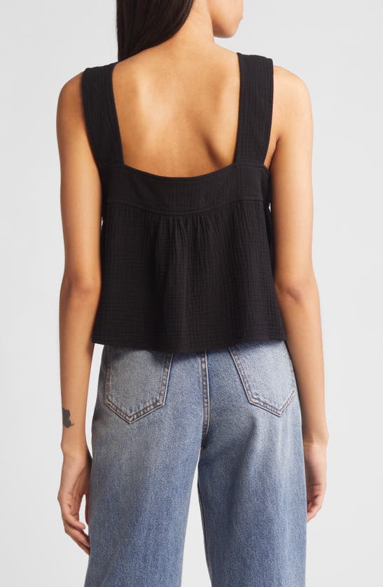 RAILS RAILS ENYA ORGANIC COTTON DOUBLE GAUZE TANK TOP 