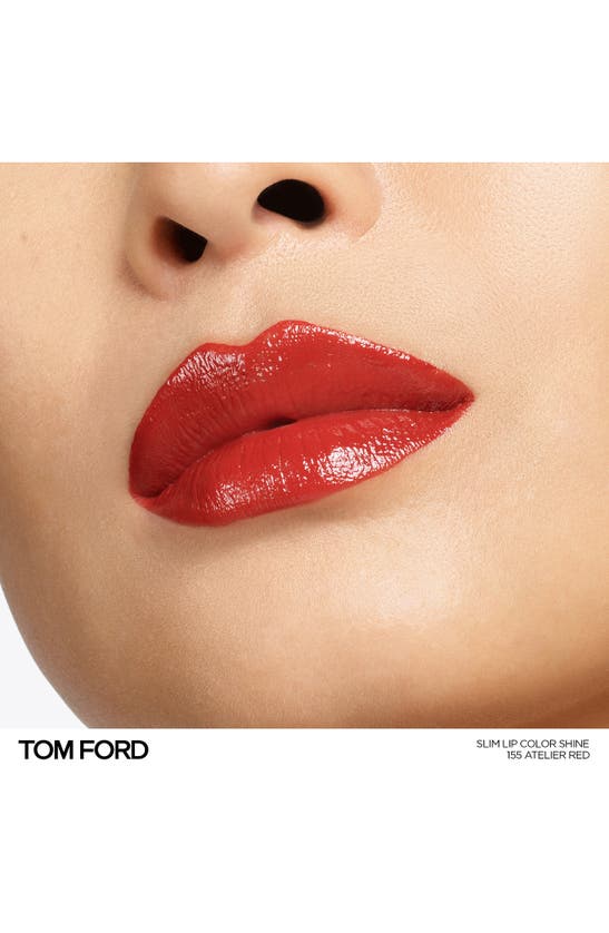 Shop Tom Ford Slim Lip Color In Atelier Red