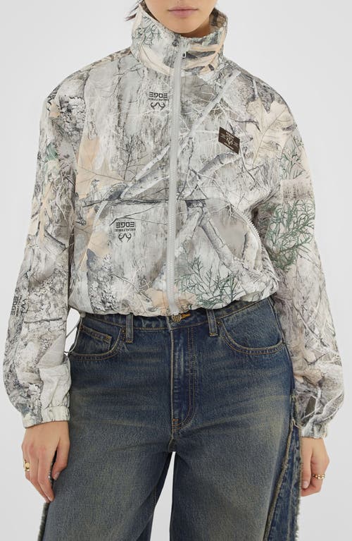 Guess X Realtree Go Windbreaker In Go Realtree Washed Edge