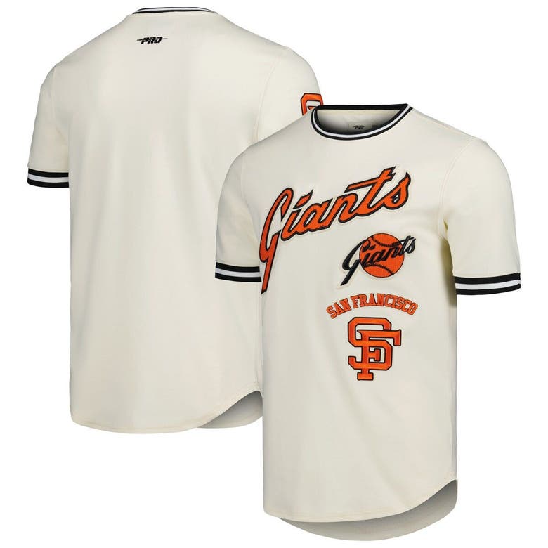 Pro Standard Cream San Francisco Giants Cooperstown Collection Retro Classic T-shirt In White