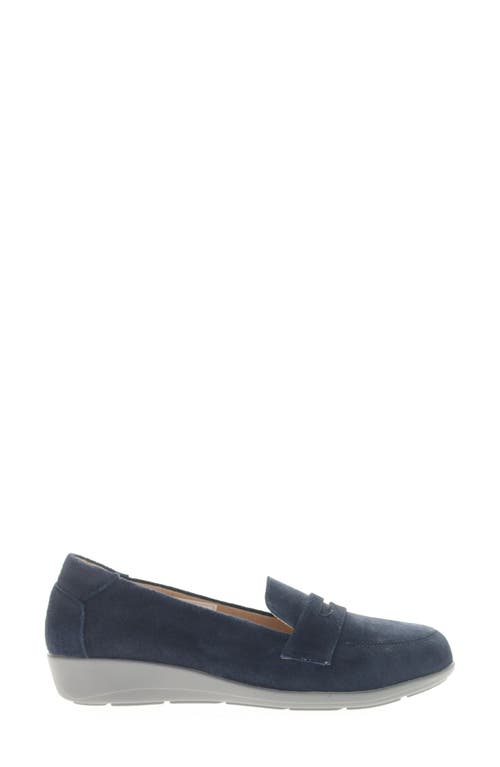 Shop Propét Yetta Penny Loafer In Navy