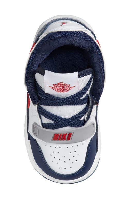 Shop Nike Jordan Legacy 312 Low Sneaker In White/varsity Red/navy