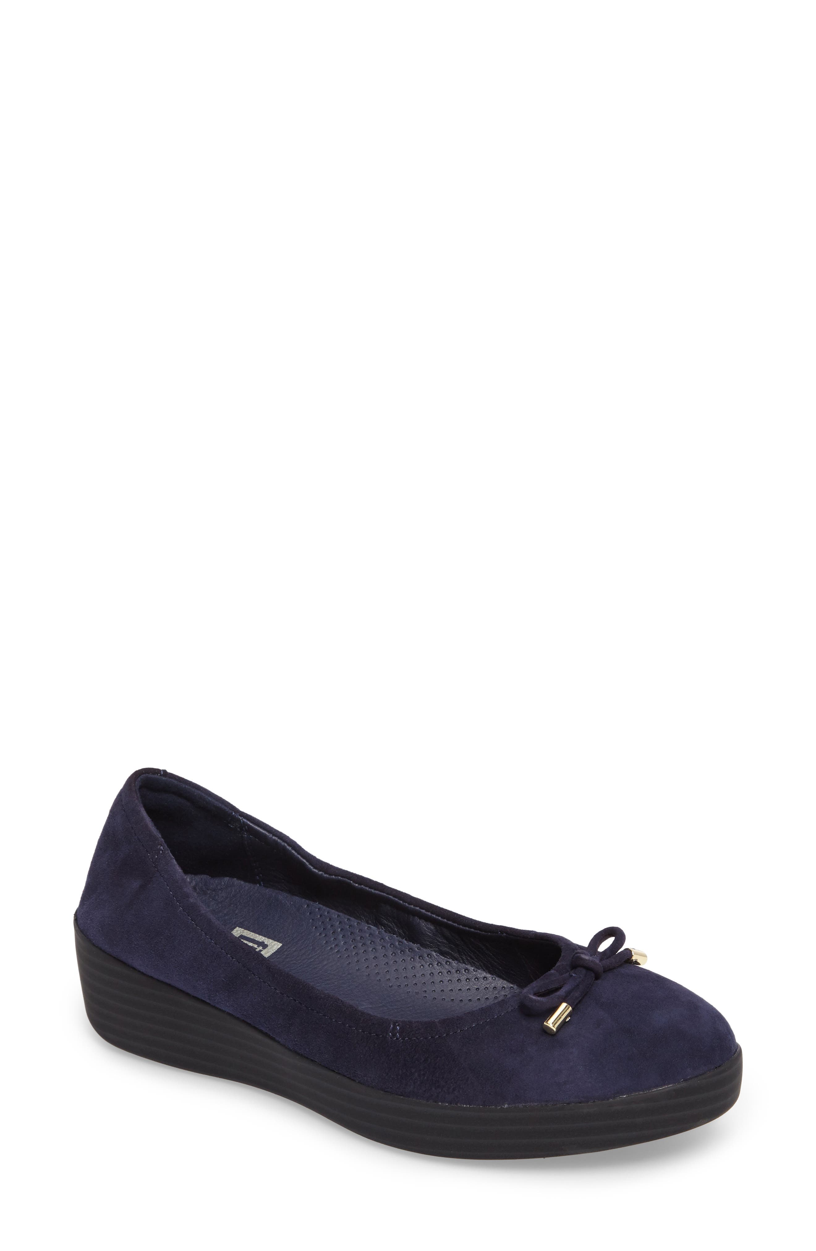 superbendy leather ballet flats