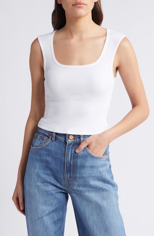 AllSaints Tamir Rib Crop Tank at Nordstrom, Us