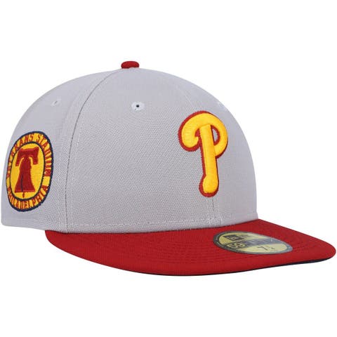 Men's New Era Red Philadelphia Phillies 1980 World Series Team Color 59FIFTY Fitted Hat