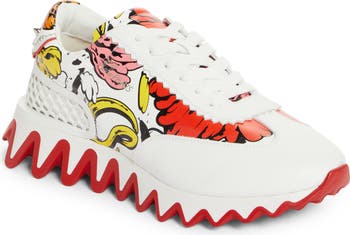 Christian Louboutin x Shun Sudo Loubishark Button Flower Sneaker (Men ...