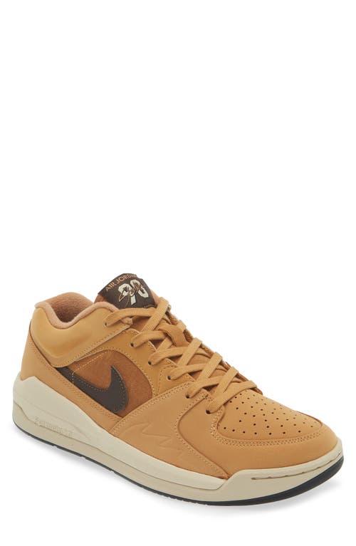 Shop Jordan Stadium 90 Sneaker In Flax/brown/black