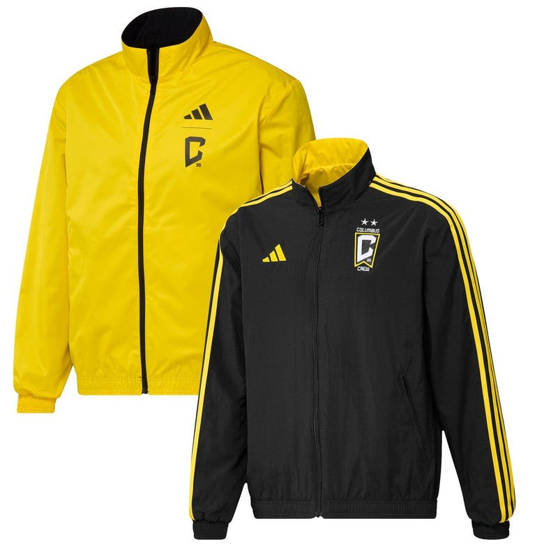 Adidas Originals Adidas Black/yellow Columbus Crew 2023 On-field Anthem ...