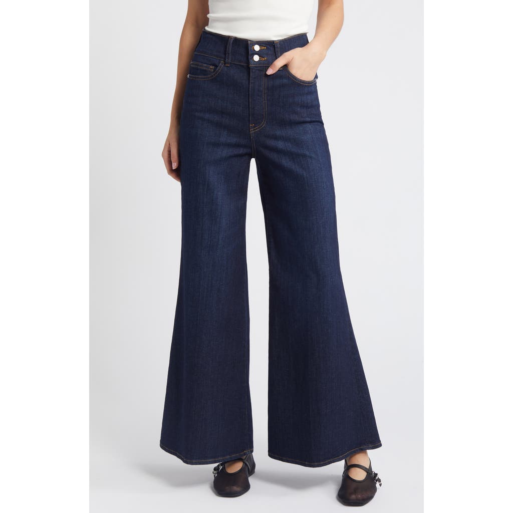 FRAME FRAME LE PALAZZO HIGH WAIST CROP WIDE LEG JEANS