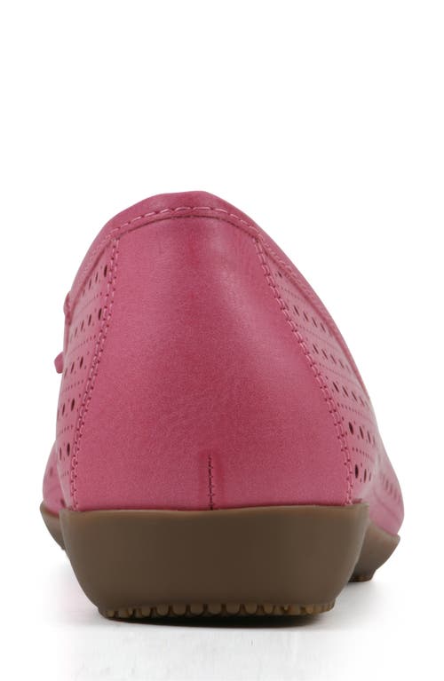 Cliffs By White Mountain Cheryl Ballet Flat In Fuchsia/burnished/smooth