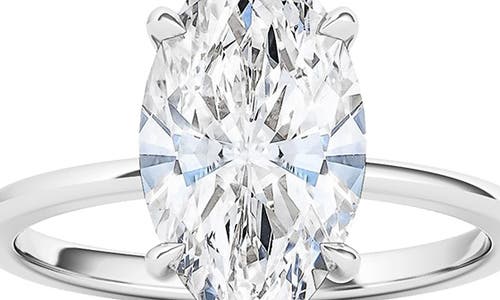 Shop Hautecarat Marquise Cut Lab Created Diamond Ring In 2.50 Ctw 18k White Gold