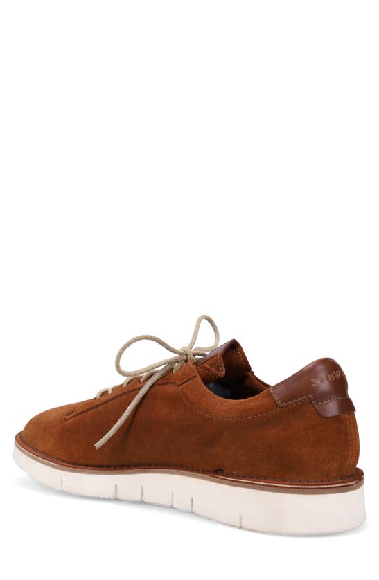 Ron White Vincent Water Resistant Sneaker In Cognac