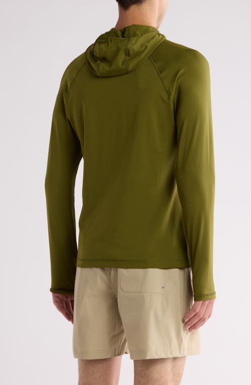 Shop The North Face Class V Flashdry™ Hoodie In Forest Olive