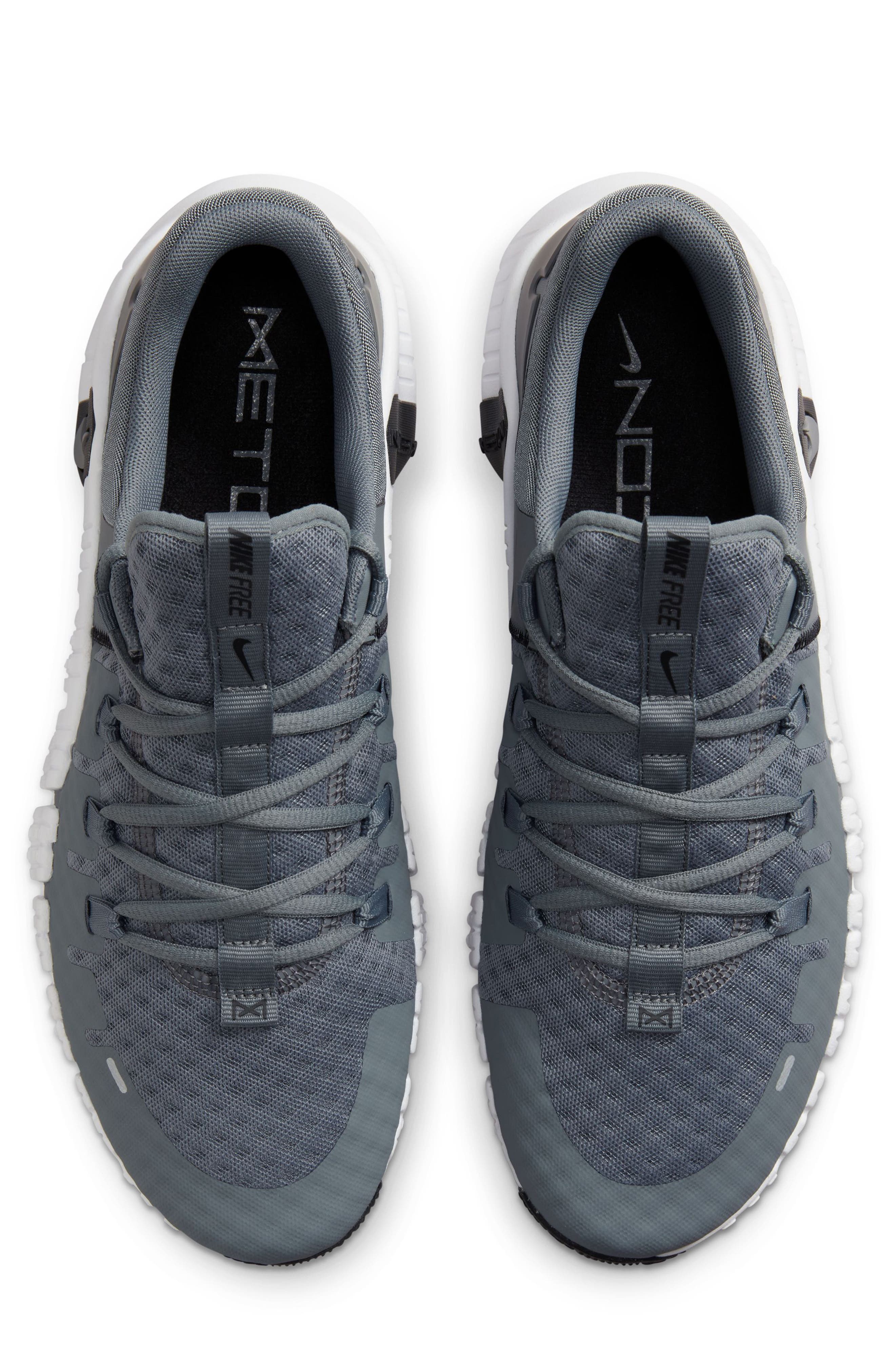 Nike Free Metcon 5 Training Shoe in Smoke Grey/Iron Grey/Black 