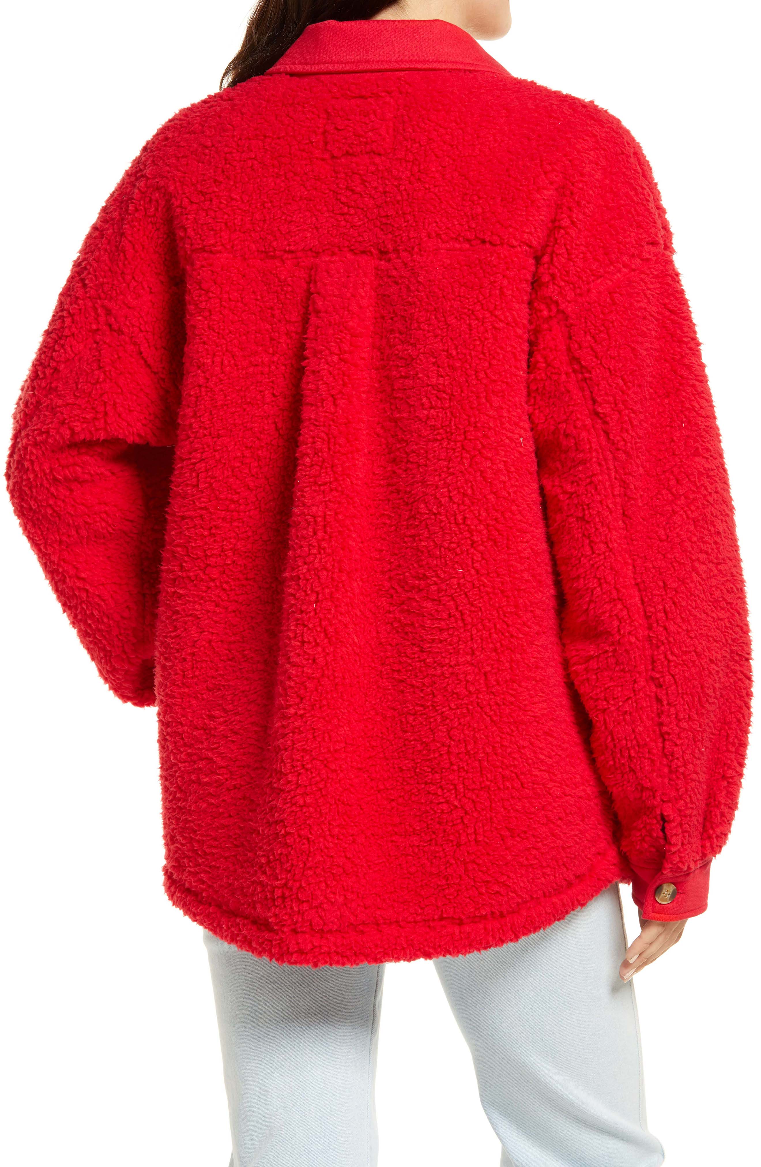 thread and supply fluffy jacket