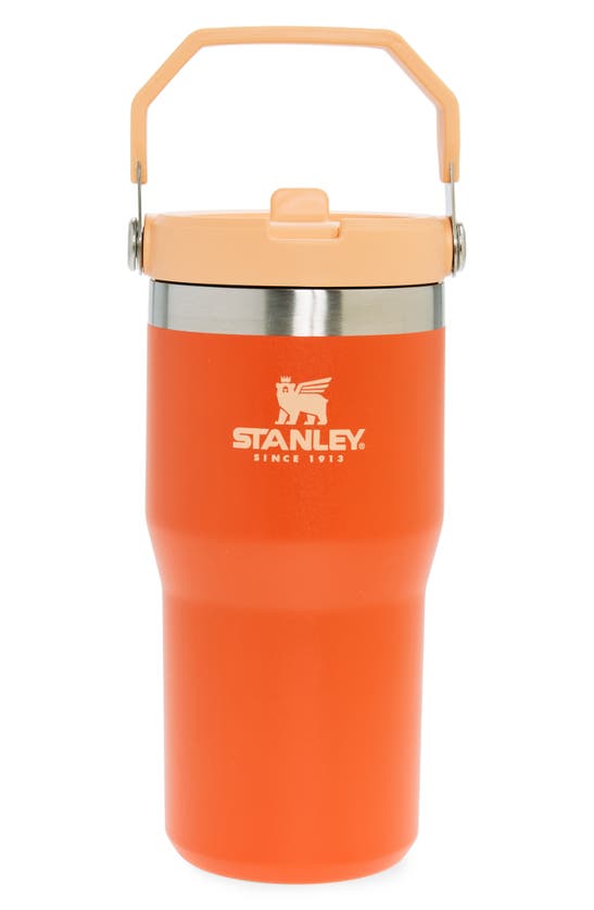 Shop Stanley 20-ounce Ice Flow Tumbler In Tigerlily