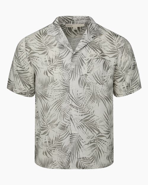 ONIA ONIA AIR LINEN CONVERTIBLE VACATION SHIRT 