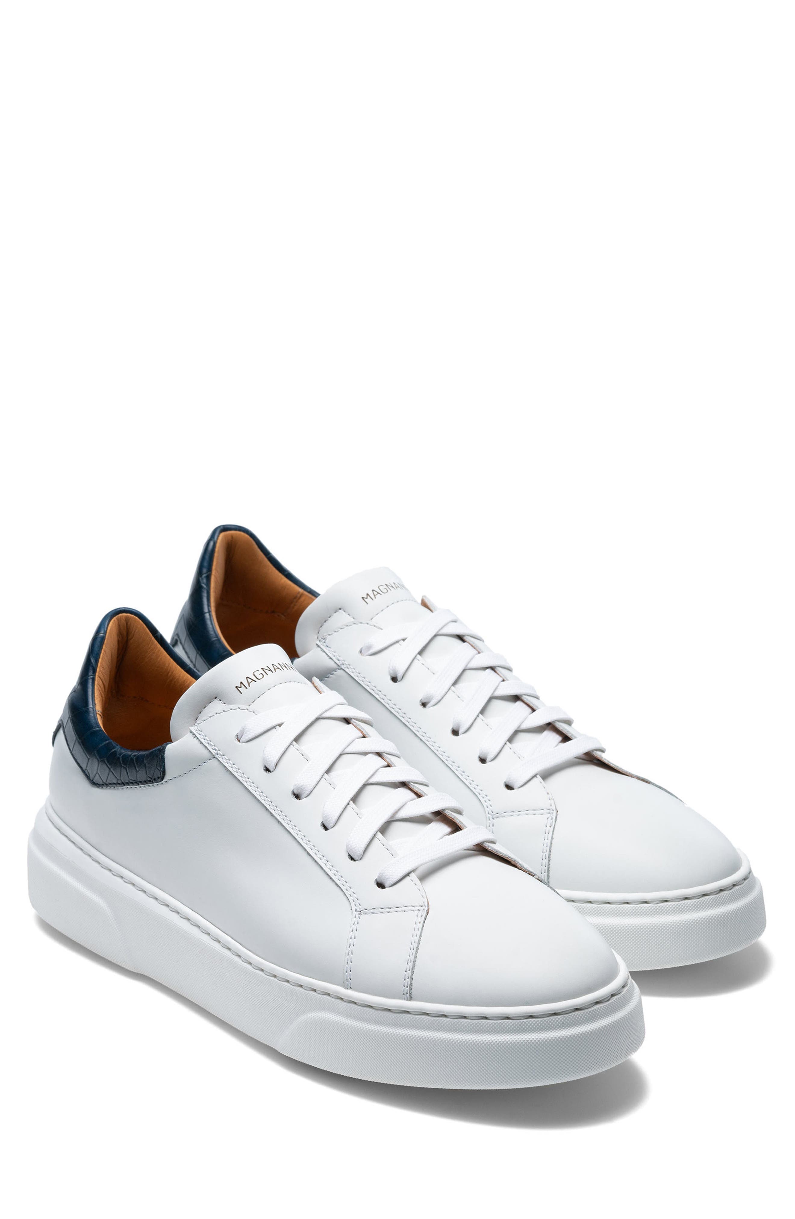 Men's Magnanni White Sneakers 