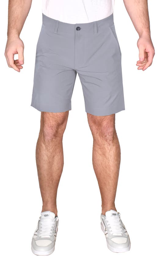 Shop Vintage 1946 Performance Golf Shorts In Grey