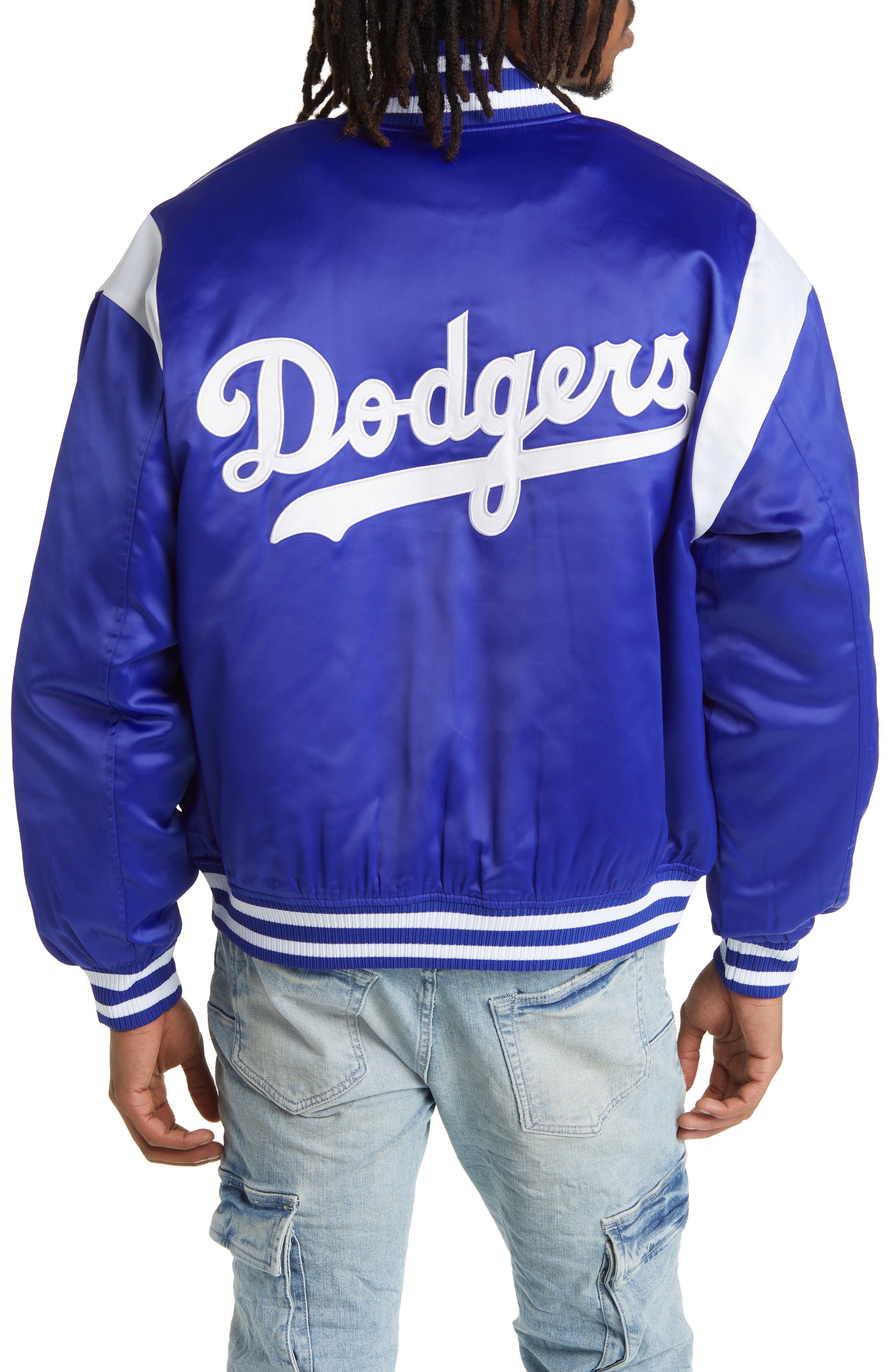 DIET STARTS MONDAY LA Dodgers Bomber Jacket