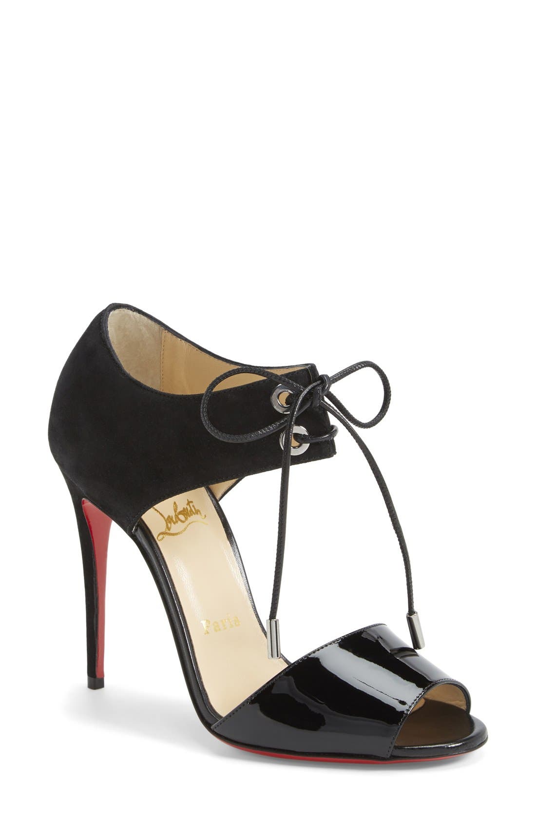 Christian Louboutin TieUp Leather Sandal Nordstrom