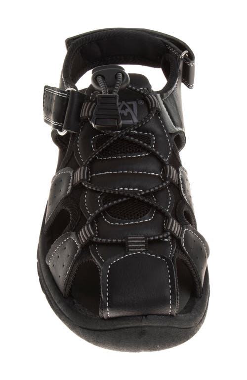 Avalanche Fisherman Sandal In Black