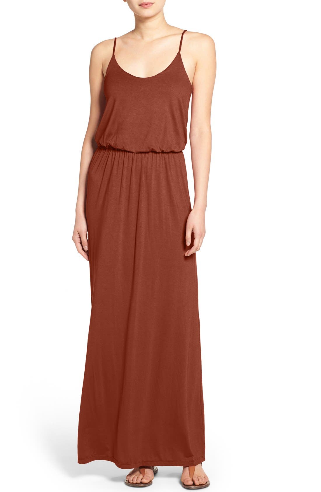 ALL IN FAVOR,
                            Knit Maxi Dress,
                            Main thumbnail 460, color,
                            640