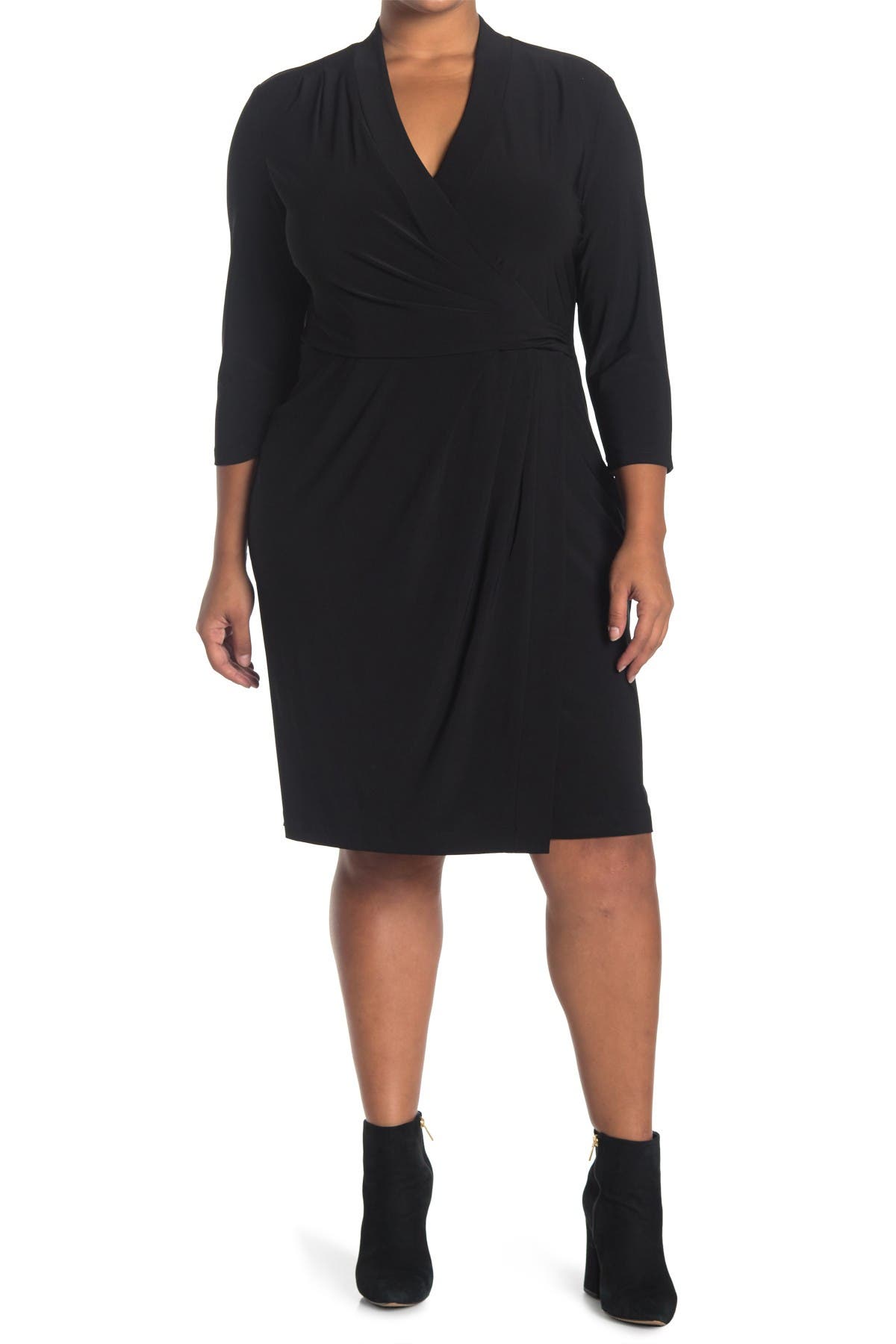 anne klein wrap dress