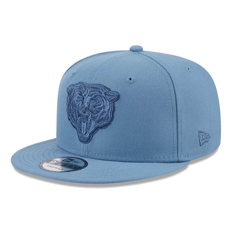 Shop New Era Blue Chicago Bears Color Pack 9fifty Snapback Hat