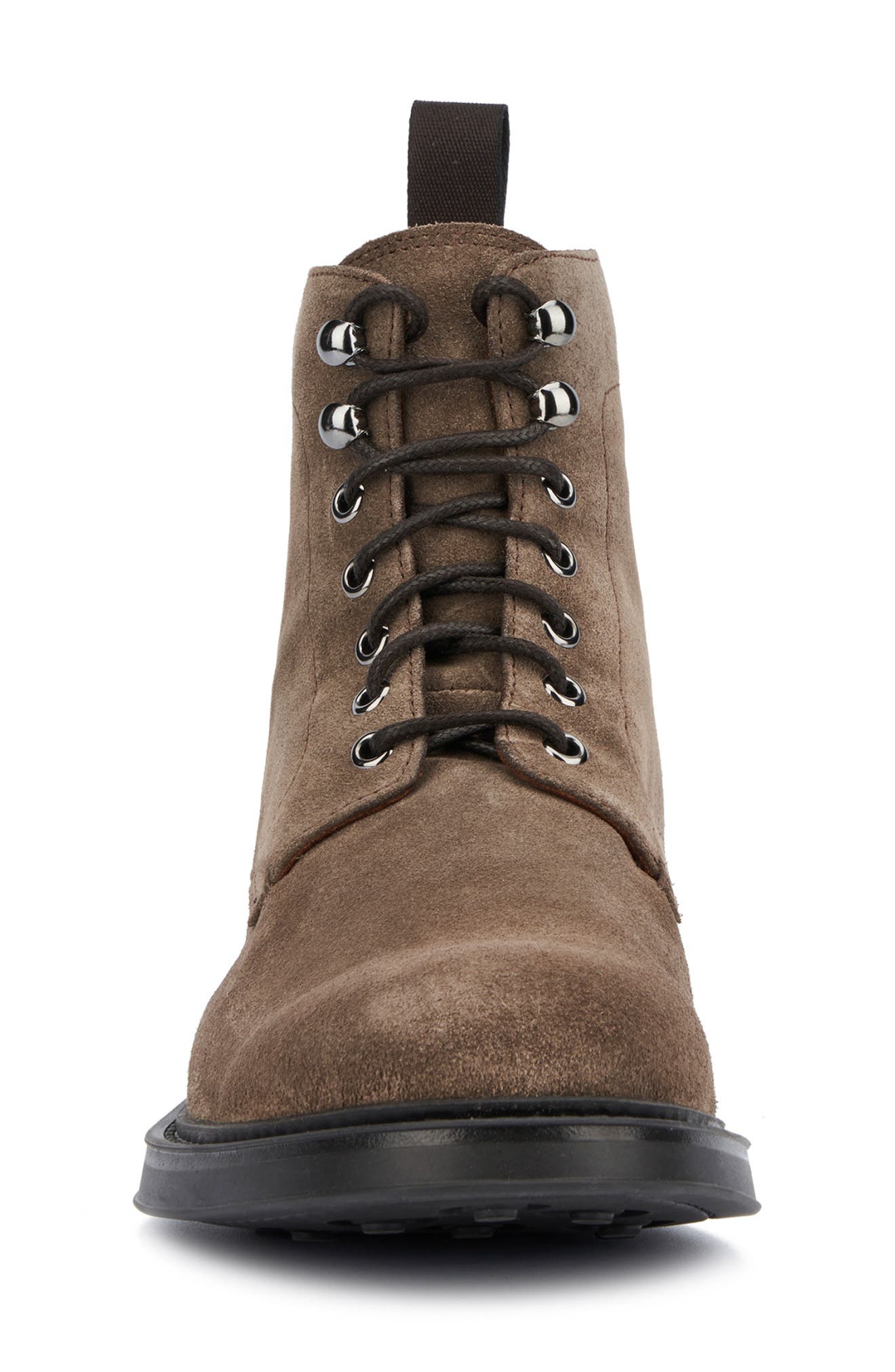 Aquatalia Bernardo Water Repellent Combat Boot in Flint Smart Closet