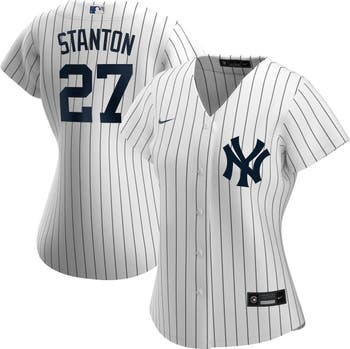 Nike Men's Giancarlo Stanton White New York Yankees Home Authentic