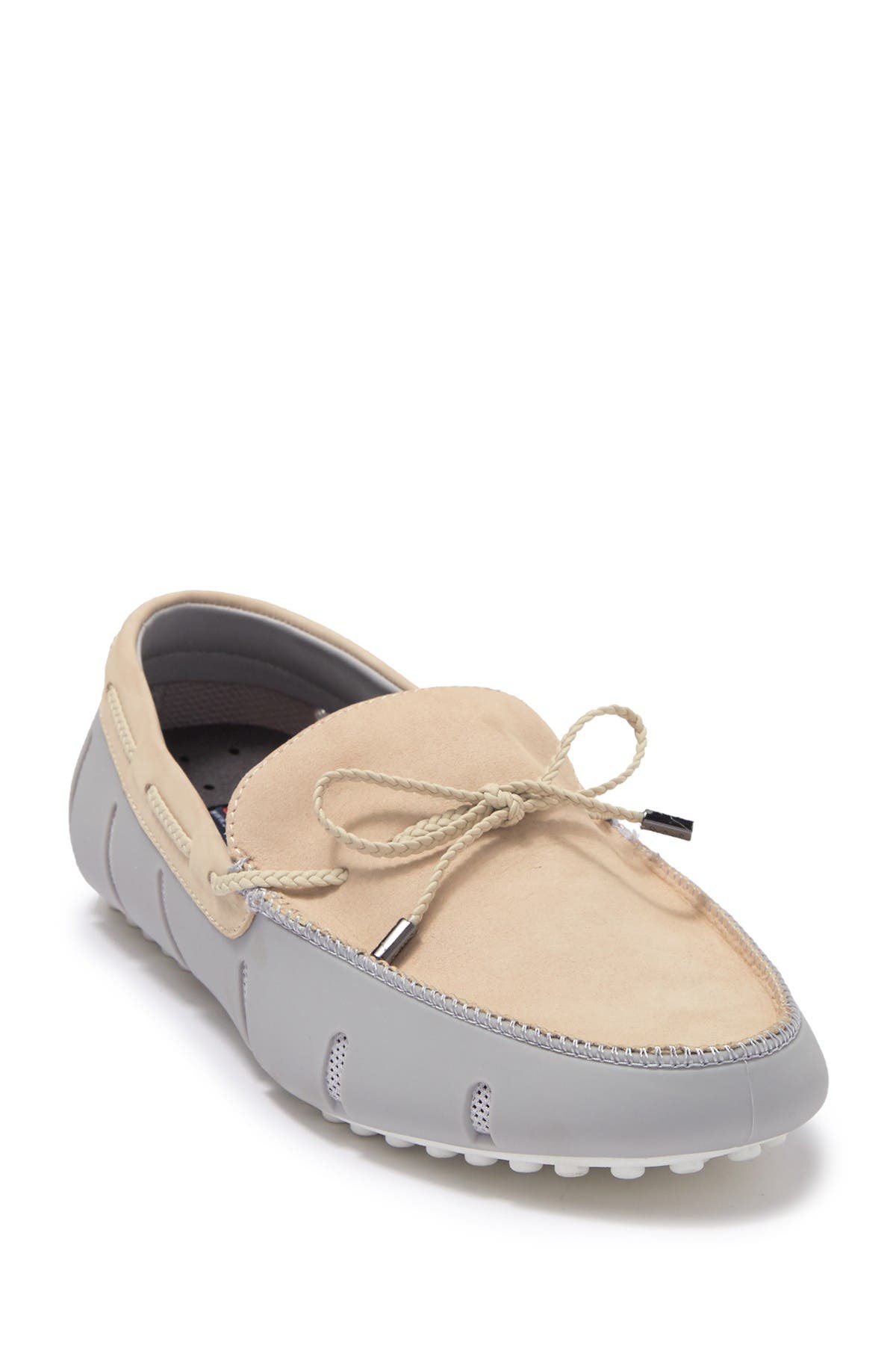 braided lace lux loafer driver