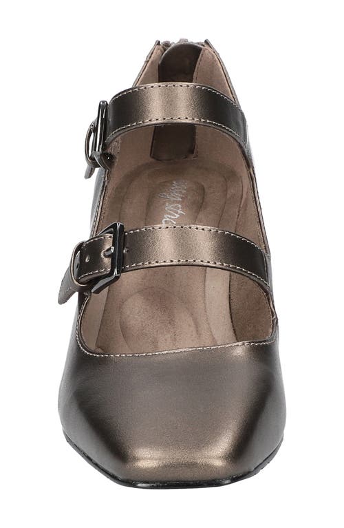 Easy Street Women's Willis Mary Jane Pumps In Pewter
