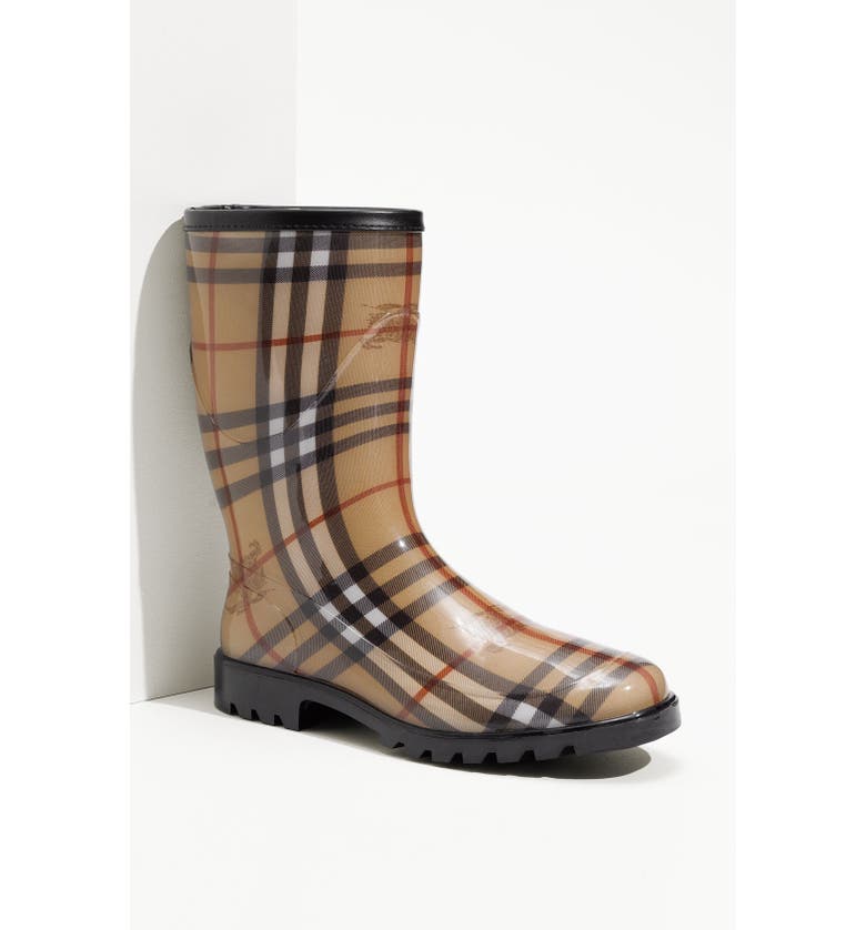 Burberry Check Print Rain Boot | Nordstrom