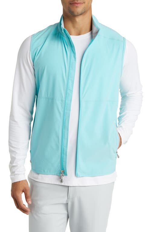 Peter Millar Crown Crafted Flex Adapt Vest Turquoise at Nordstrom,