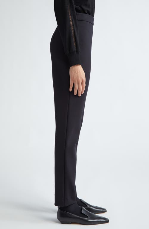 Shop Max Mara Bozen Fitted Ankle Trousers In Black