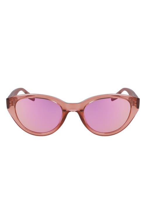 Fluidity 52mm Cat Eye Sunglasses in Crystal Canyon Dusk