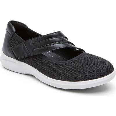 Aravon Pc Mary Jane Sneaker - Black