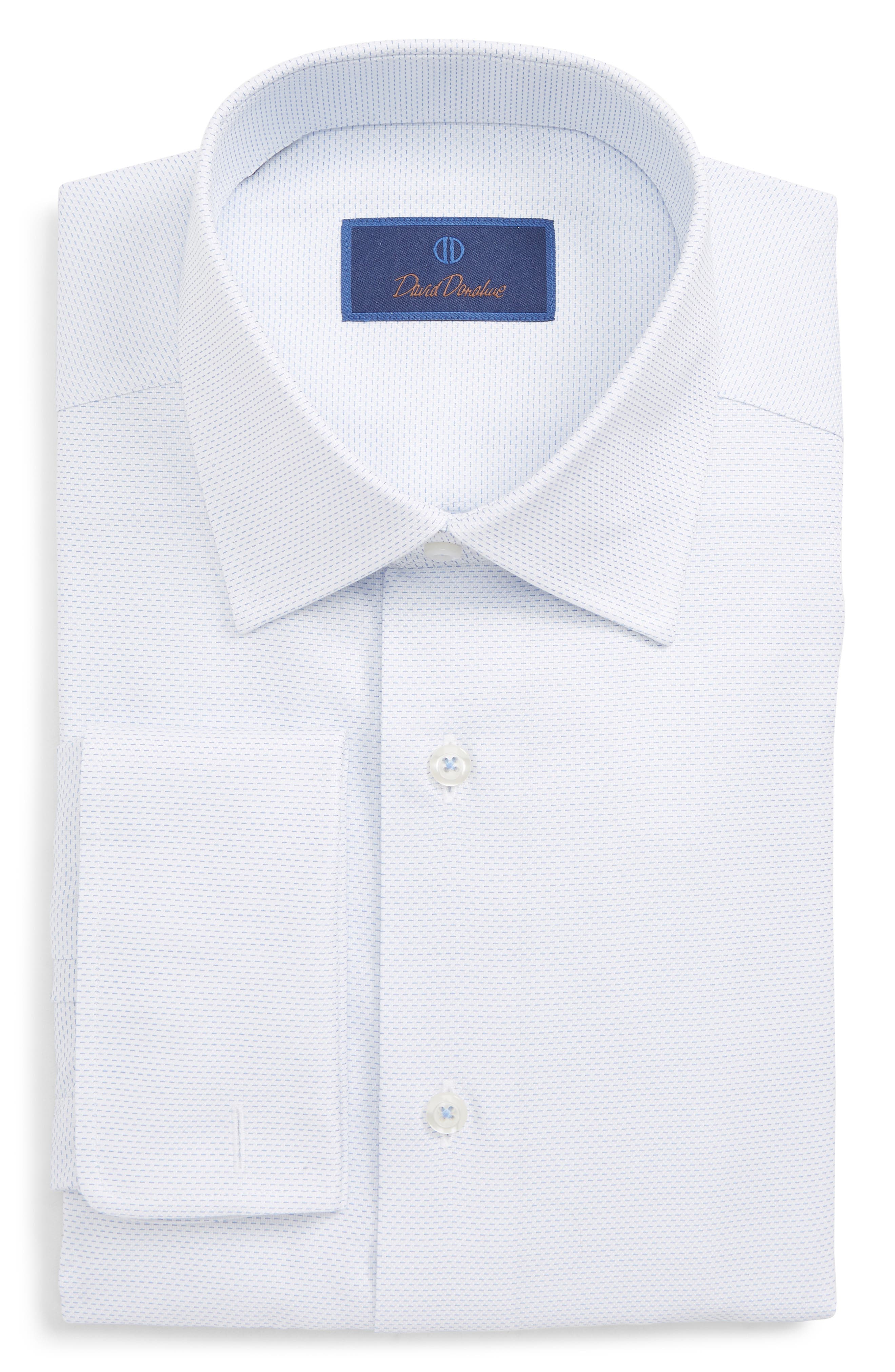 david donahue white dress shirt