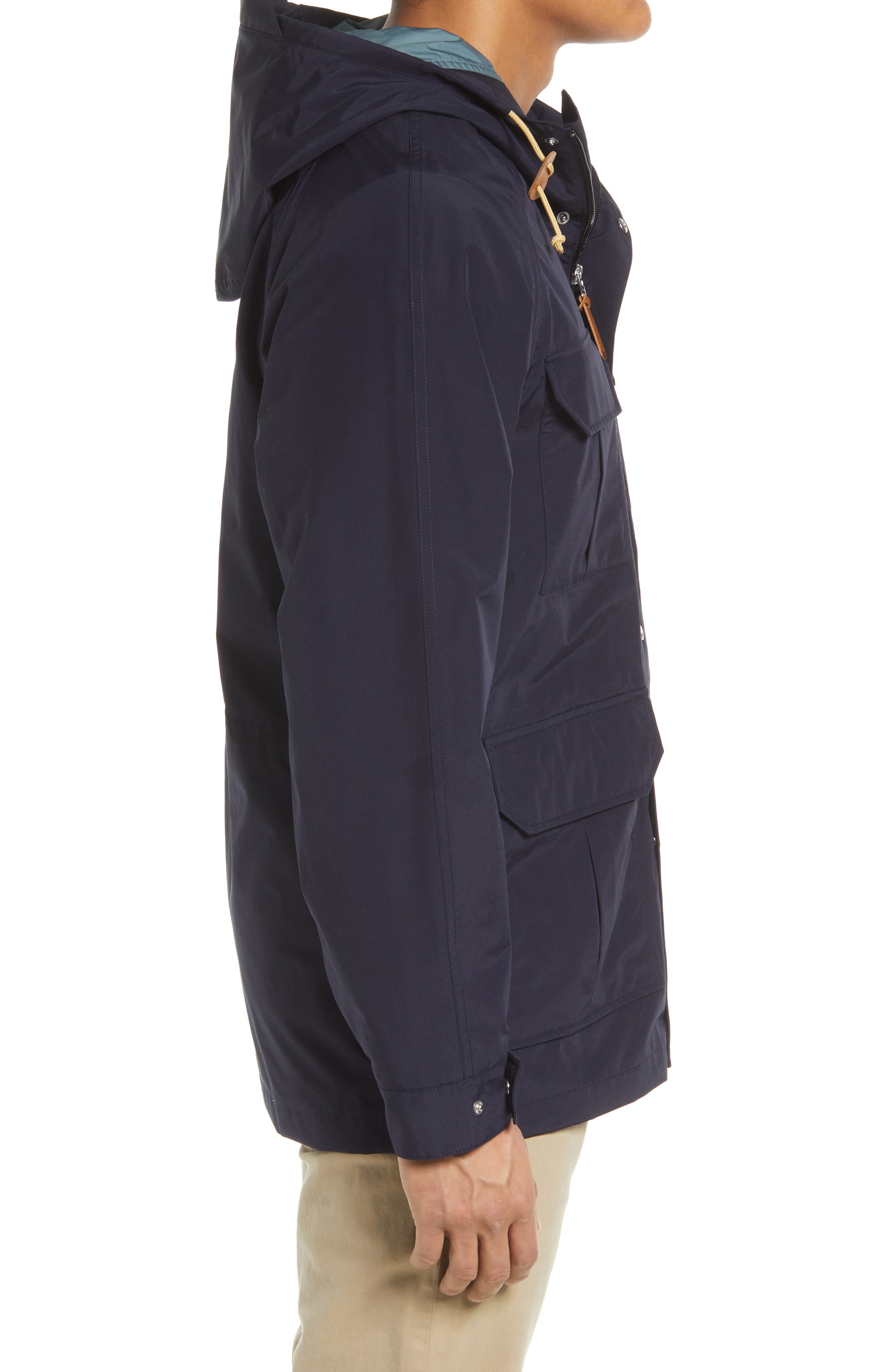 north face mountain parka navy